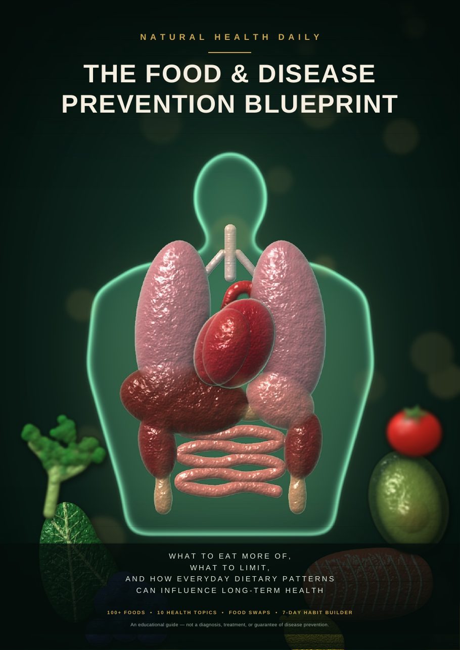 The Food & Disease Prevention Blueprint cover
