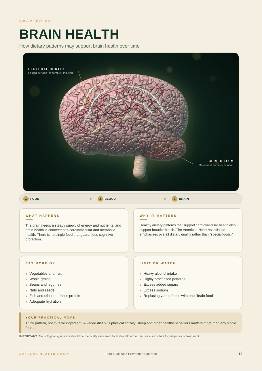 Brain Health page preview