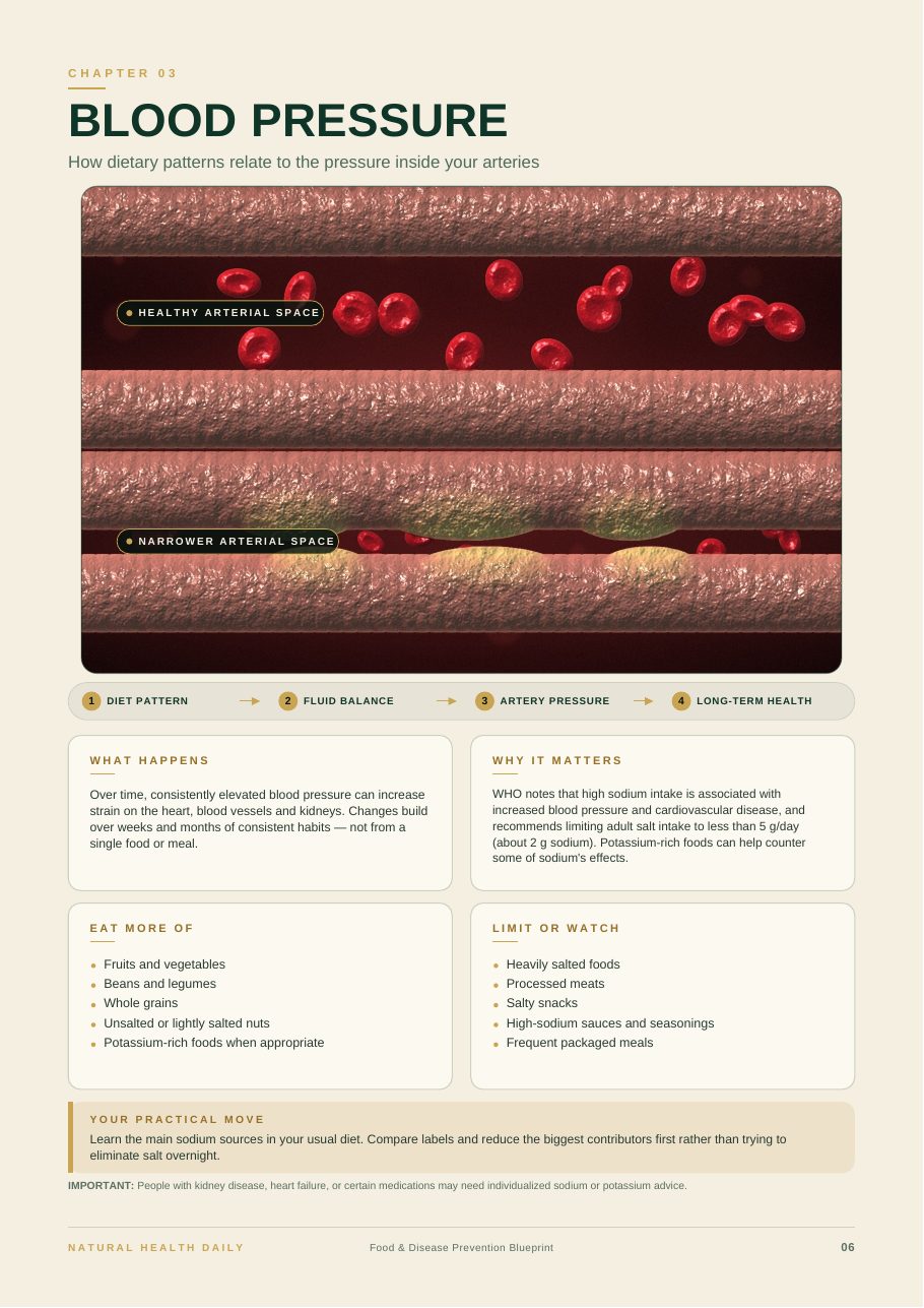 Blood Pressure spread page